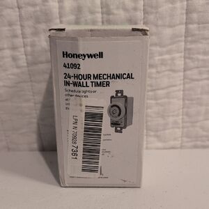Honeywell 41092 24-Hour Mechanical In-Wall Timer